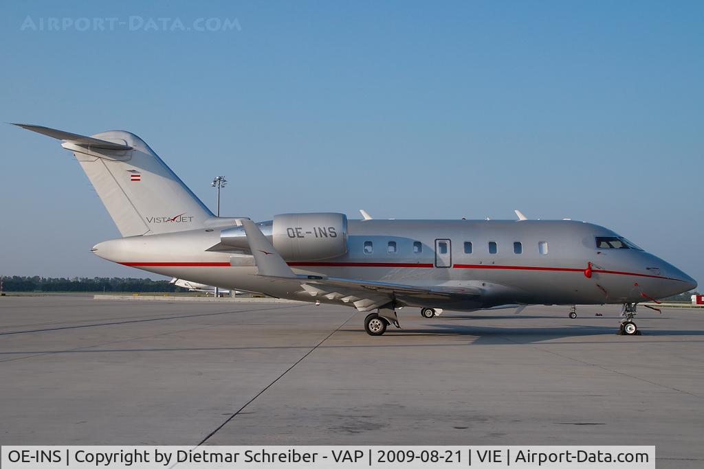 OE-INS, 2006 Bombardier Challenger 605 (CL-600-2B16) C/N 5707, Vistajet CL600