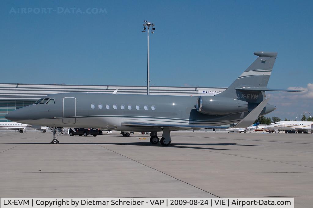 LX-EVM, 2008 Dassault Falcon 2000EX C/N 181, Falcon 2000