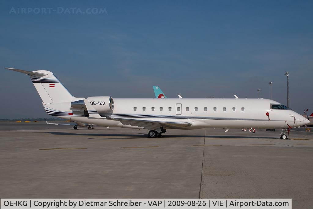 OE-IKG, 2006 Bombardier Challenger 850 (CL-600-2B19) C/N 8063, Regionaljet