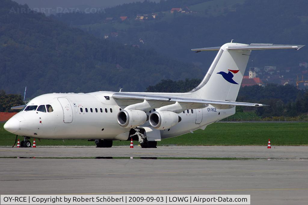 OY-RCE, 1993 British Aerospace Avro 146-RJ85 C/N E.2233, Atlantic Airways