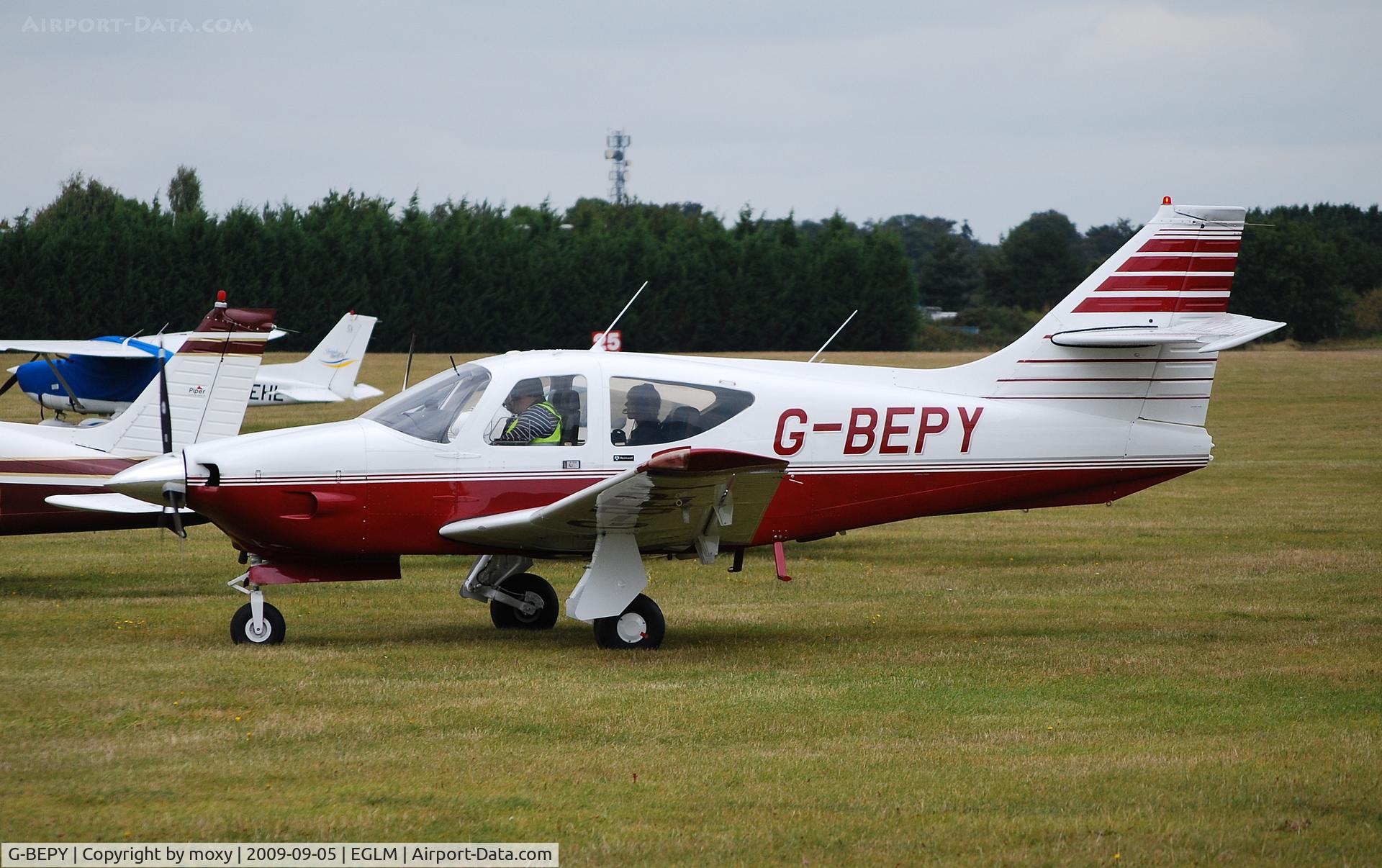 G-BEPY, 1977 Rockwell Commander 112B C/N 524, Rockwell Commander 112B at White Waltham