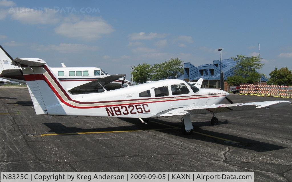 N8325C, 1983 Piper PA-28RT-201T Arrow IV C/N 28R-8331041, Parked at the ramp. Piper PA-28-RT-201T Arrow