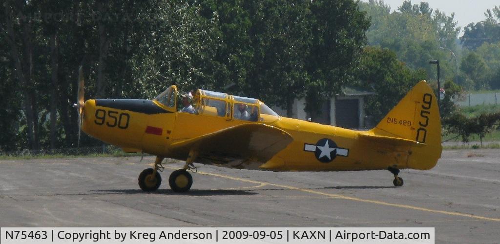 N75463, 1943 Fairchild M-62A-4 C/N T42-4299, First time seeing a Fairchild M-62 at AXN.