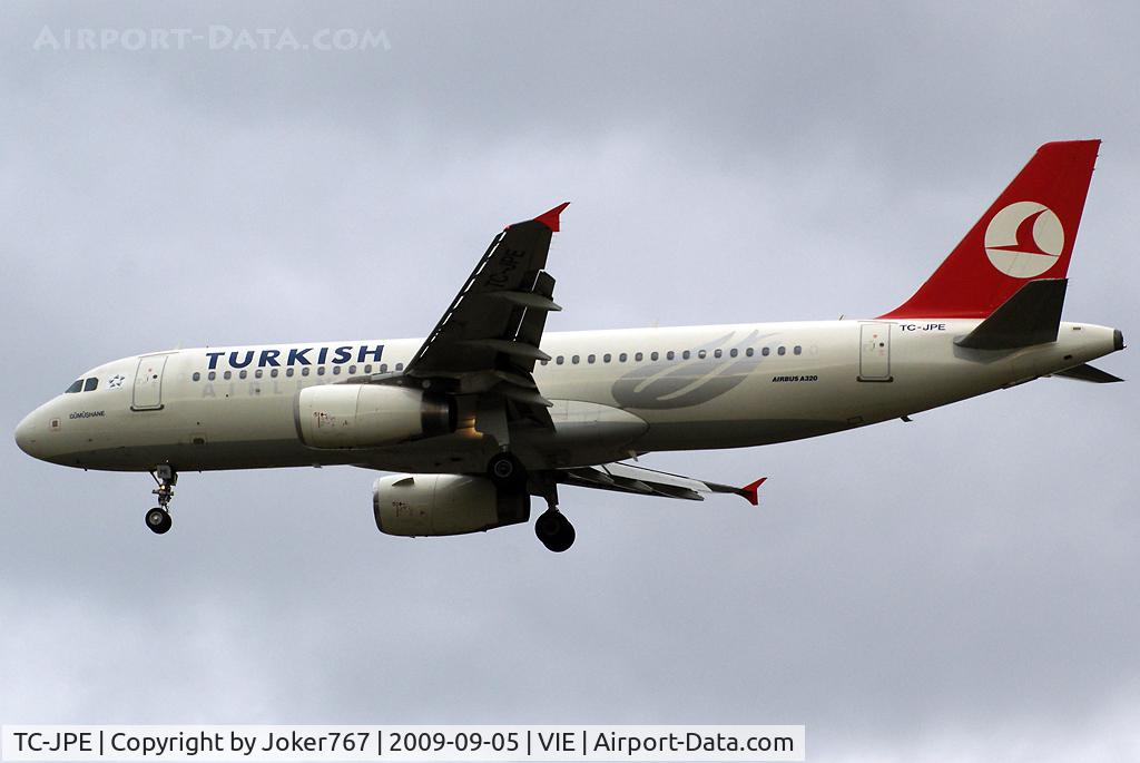 TC-JPE, 2006 Airbus A320-232 C/N 2941, Turkish Airlines Airbus A320-232