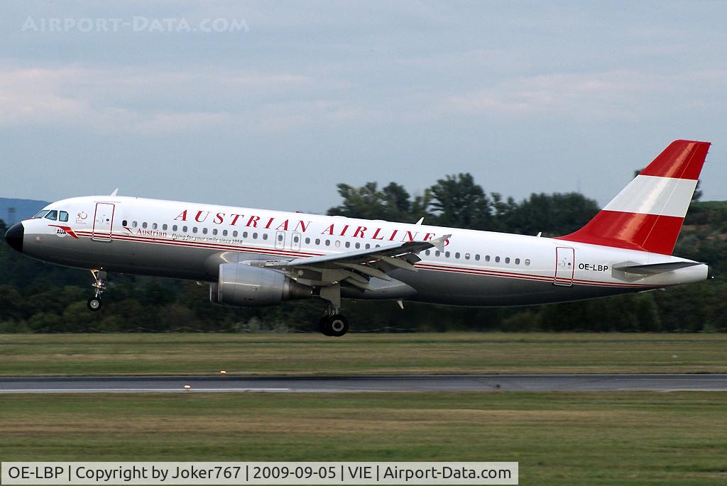 OE-LBP, 1998 Airbus A320-214 C/N 797, Austrian Airlines Airbus A320-214