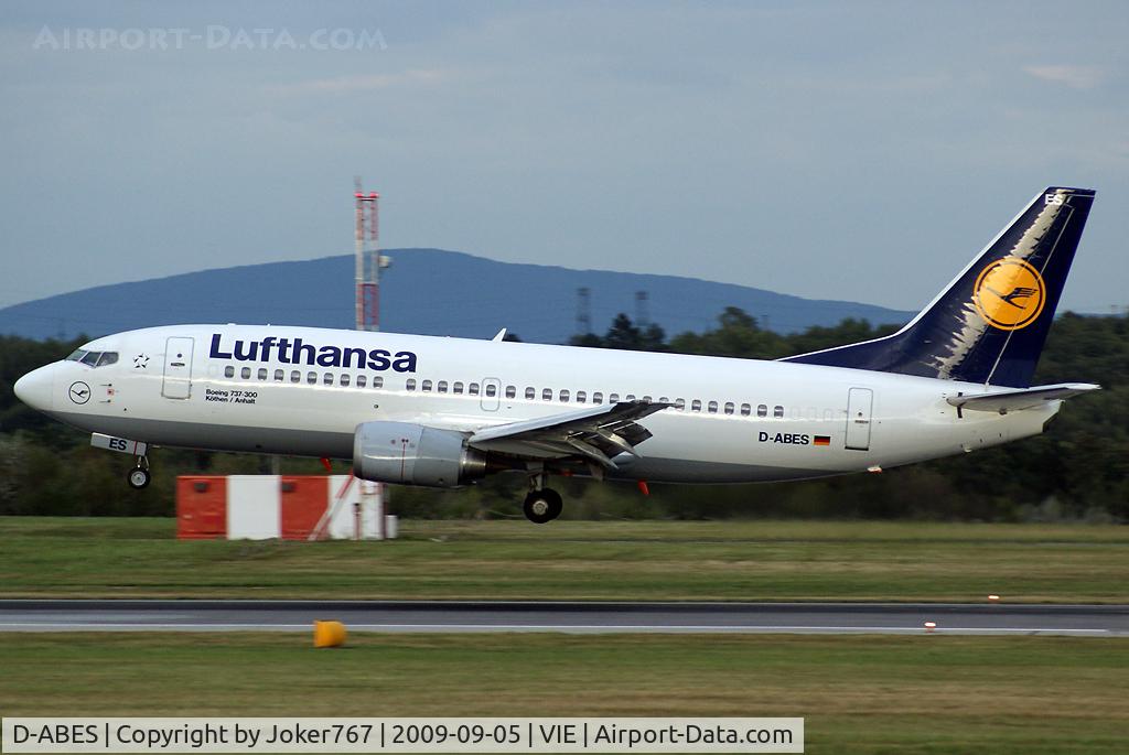 D-ABES, 1992 Boeing 737-330 C/N 26432, Lufthansa Boeing 737-330