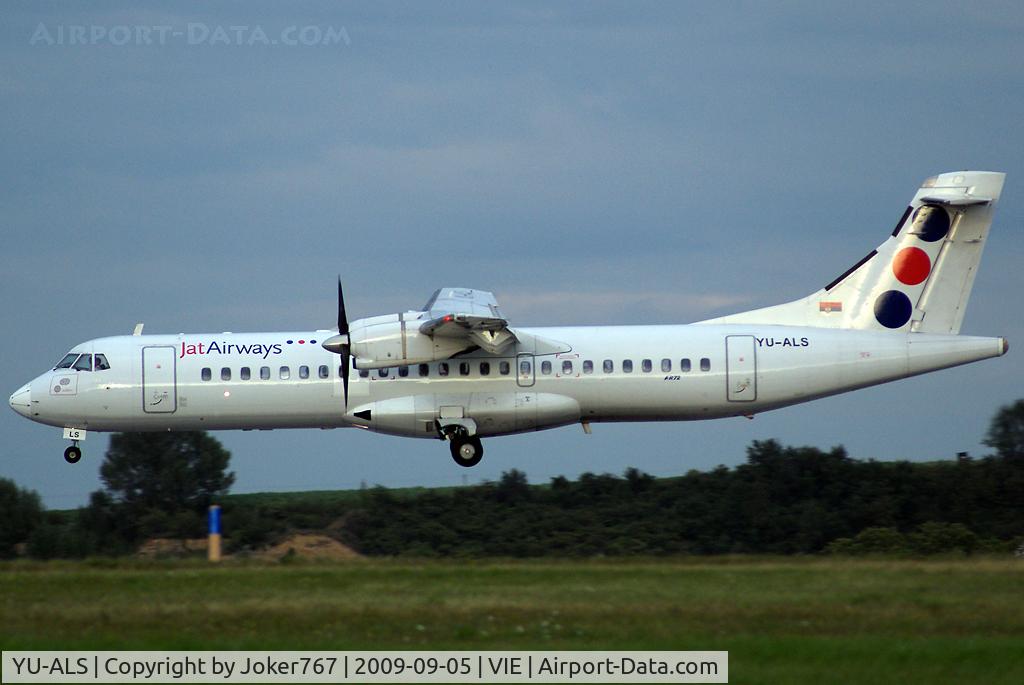 YU-ALS, 1990 ATR 72-201 C/N 162, Jat Airways Aérospatiale ATR-72