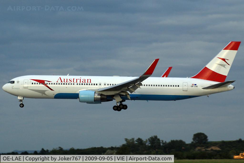 OE-LAE, 2000 Boeing 767-3Z9/ER C/N 30383, Austrian Airlines Boeing 767-3Z9(ER)