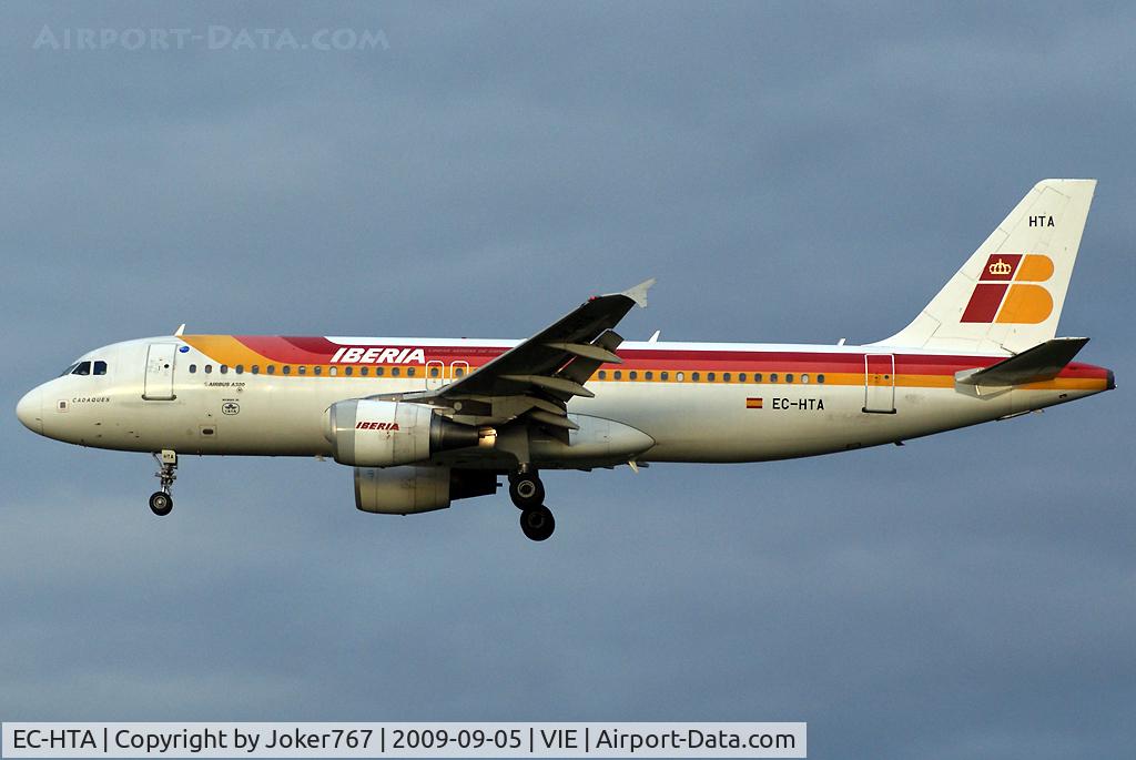 EC-HTA, 2001 Airbus A320-214 C/N 1516, Iberia Airbus A320-214