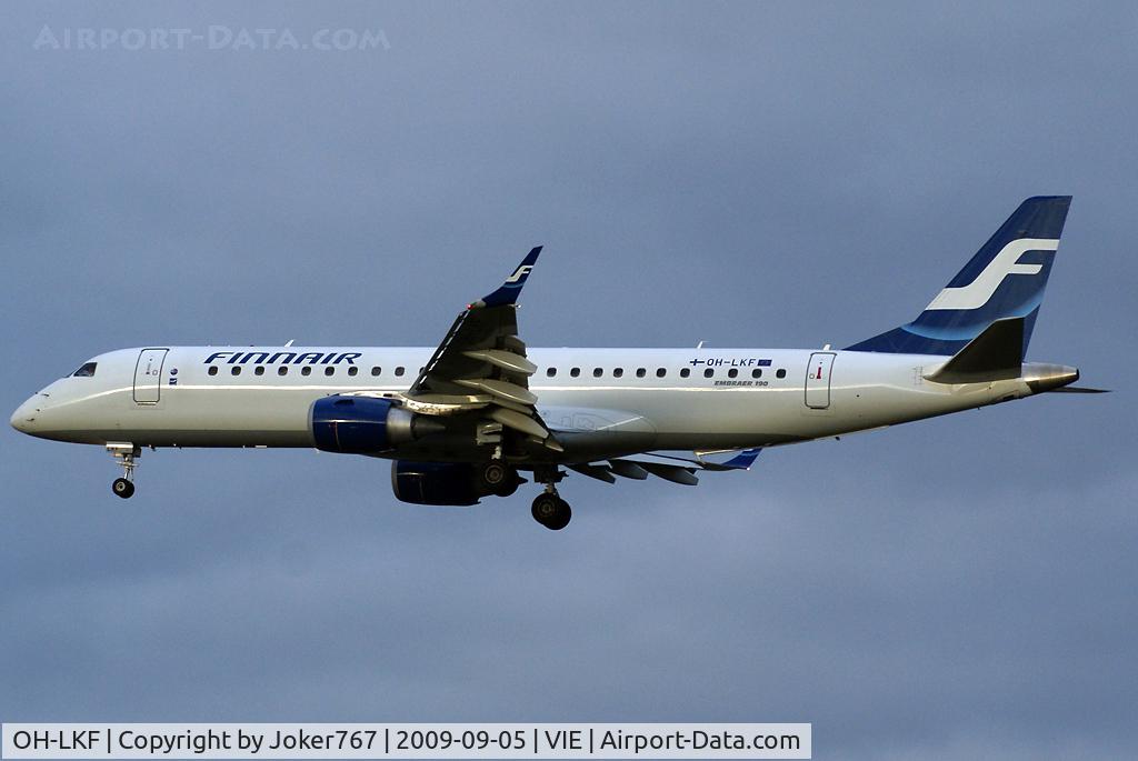 OH-LKF, 2007 Embraer 190LR (ERJ-190-100LR) C/N 19000066, Finnair Embraer ERJ-190-100LR
