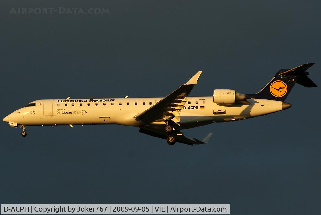 D-ACPH, 2002 Canadair CRJ-701ER (CL-600-2C10) Regional Jet C/N 10043, Lufthansa Regional (CityLine) Canadair Regional Jet CRJ701ER
