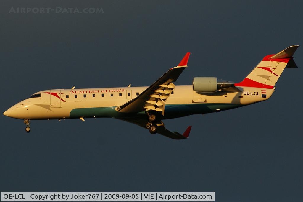OE-LCL, 1997 Canadair CRJ-200LR (CL-600-2B19) C/N 7167, Austrian arrows Canadair Regional Jet CRJ200LR