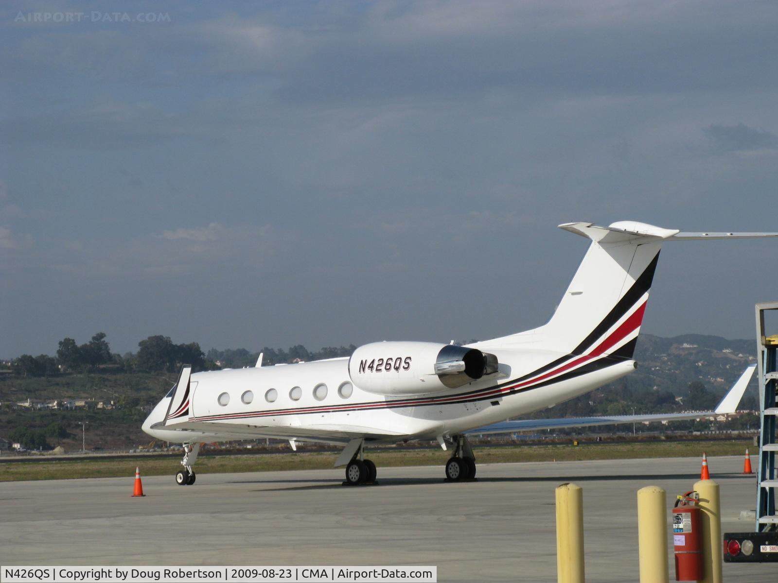 N426QS, 2000 Gulfstream Aerospace G-IV C/N 1426, 2000 Gulfstream Aerospace G-IV, two Rolls-Royce Tay 611-8 turbofans 13,850 lb st each with target-type thrust reversers