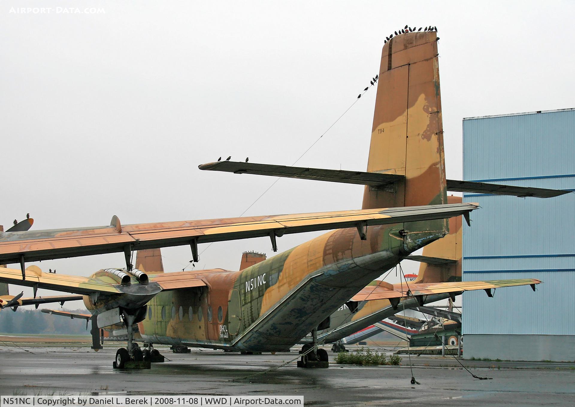N51NC, 1968 De Havilland Canada Caribou DHC-4A C/N 261, A sad, faded Caribou waits, and waits, and waits....