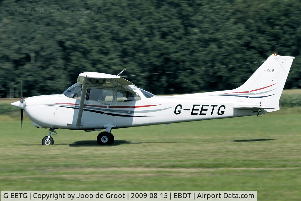 G-EETG, 1983 Cessna 172Q Cutlass Cutlass C/N 17275928, old timer fly in.