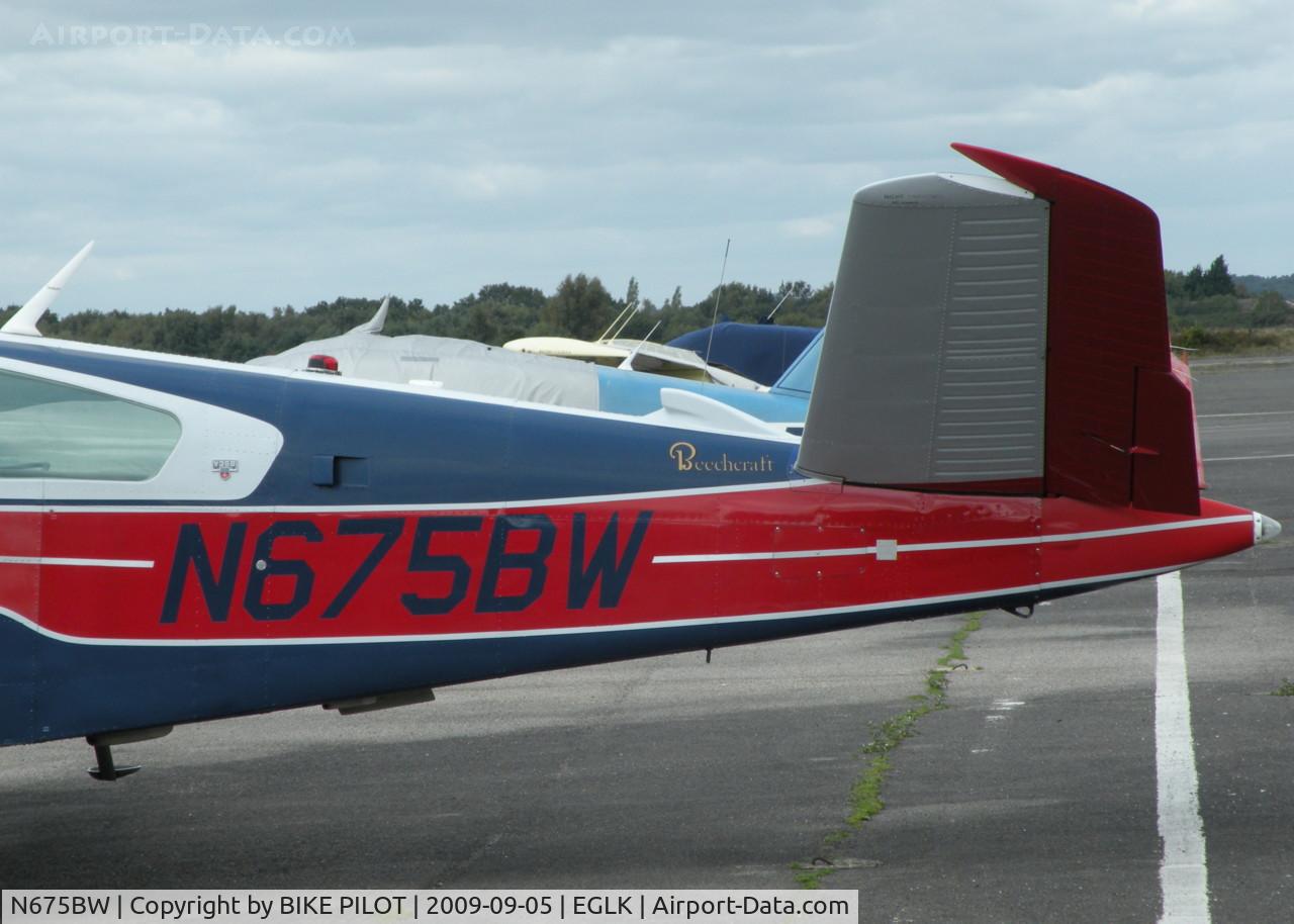 N675BW, 1978 Beech V35B Bonanza C/N D-10134, TAIL FEATHERS