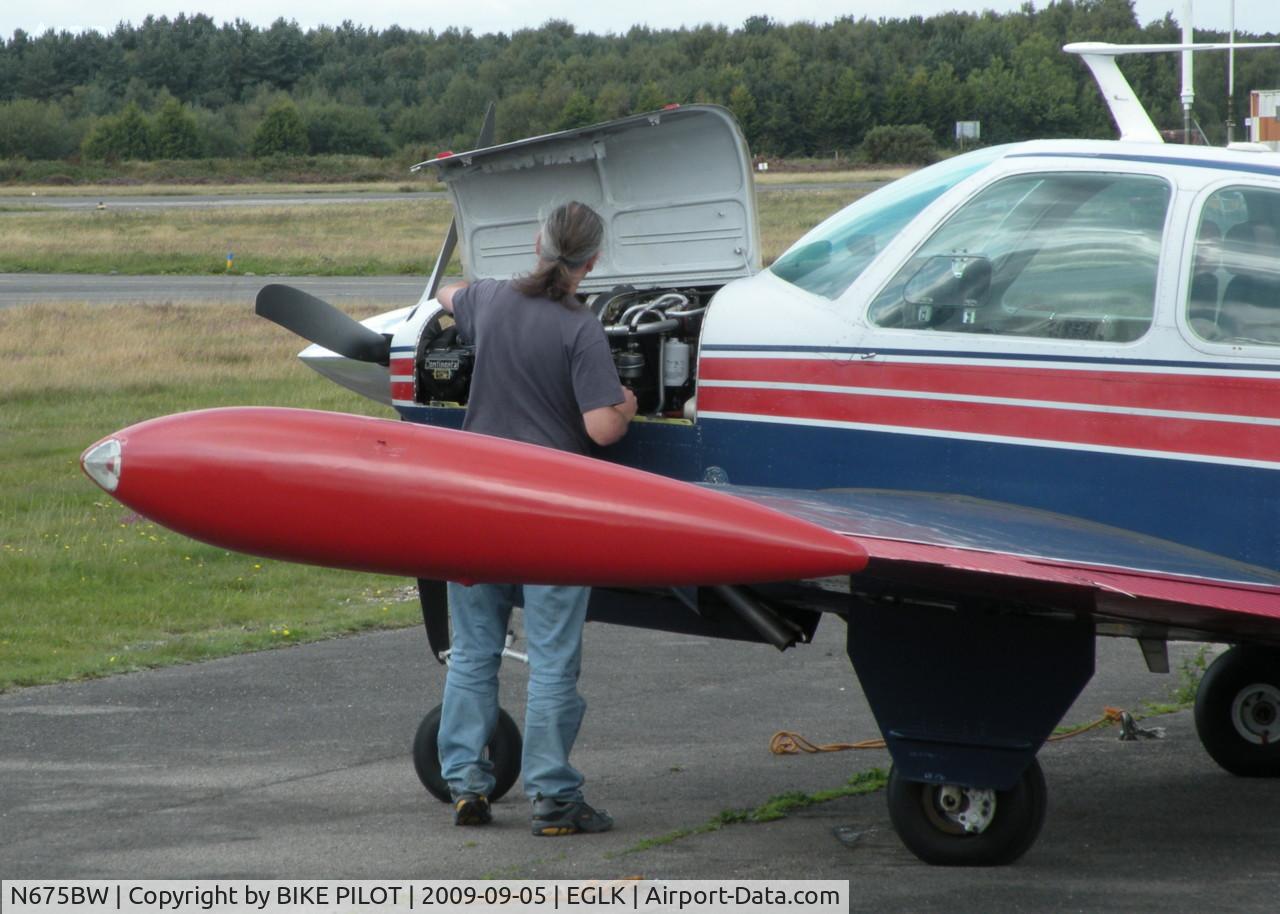 N675BW, 1978 Beech V35B Bonanza C/N D-10134, GETTING PRE-FLIGHTED