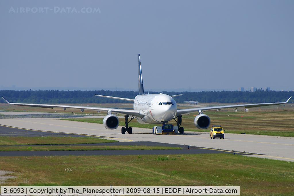 B-6093, 2007 Airbus A330-243 C/N 884, A New Aircraft and Reg for Airport Data and another Star Alliance Bird from Asia.