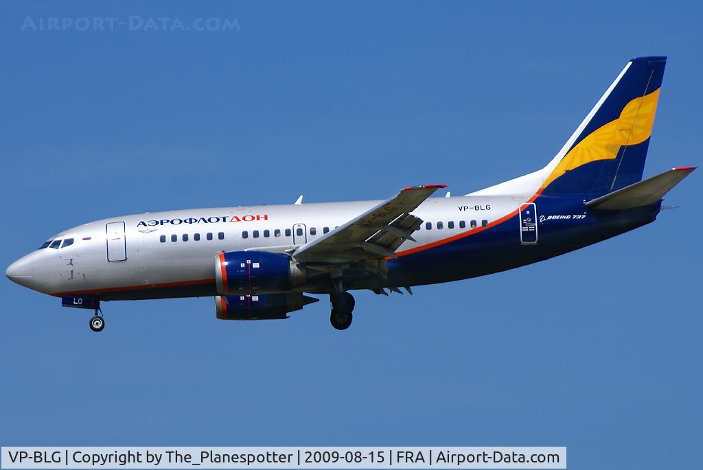 VP-BLG, Boeing 737-528 C/N 25233, Even Russian Carriers take over more and more Boeing and Airbus Equipment from Secon Hand. This one comes from St. Petersburg/Russia.