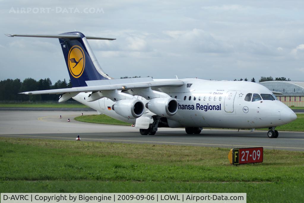 D-AVRC, 1994 British Aerospace Avro 146-RJ85 C/N E.2251, LH