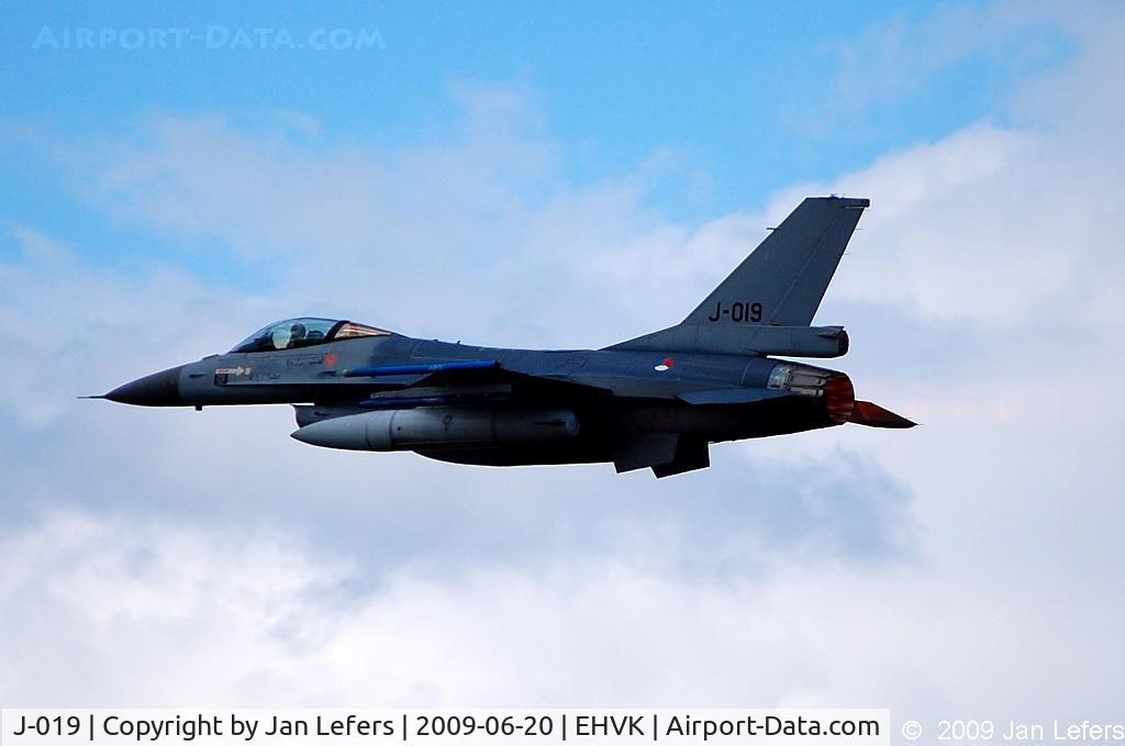 J-019, General Dynamics F-16A Fighting Falcon C/N 6D-175, Fokker F-16AM Fighting Falcon (RNAF)