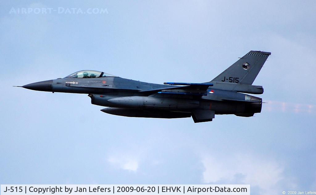 J-515, Fokker F-16AM Fighting Falcon C/N 6D-154, Royal Netherlands Airforce