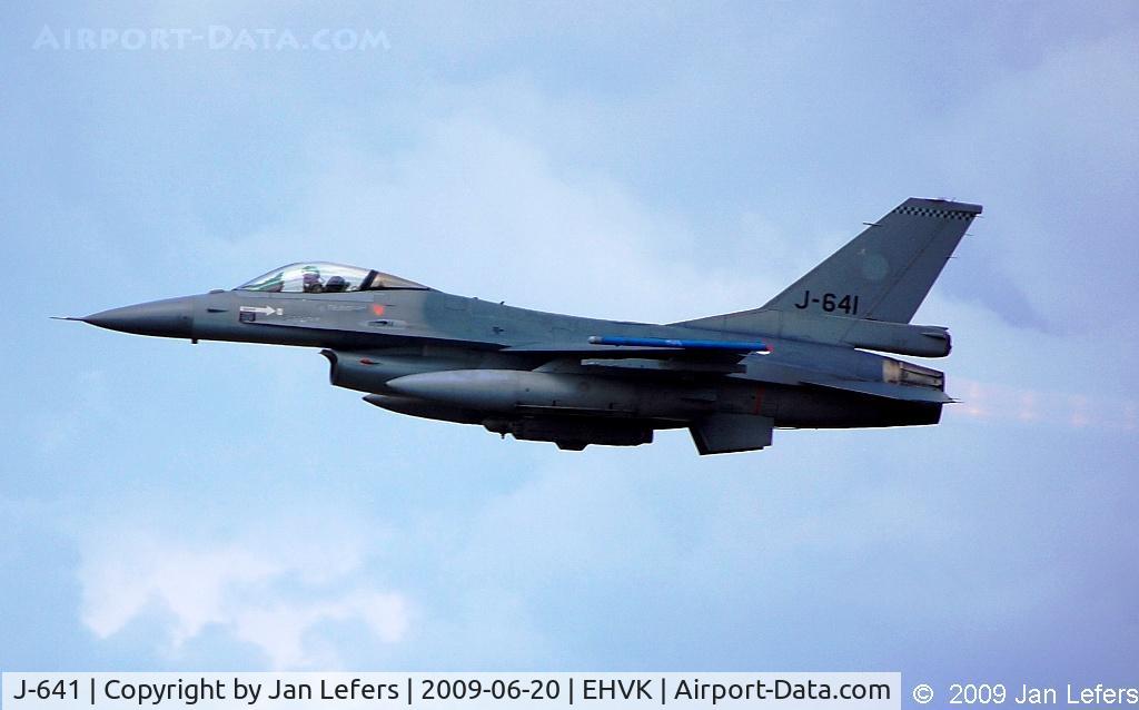 J-641, Fokker F-16AM Fighting Falcon C/N 6D-73, Royal Netherlands Airforce