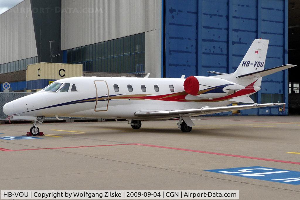 HB-VOU, 2000 Cessna 560XL Citation Excel C/N 560-5070, visitor