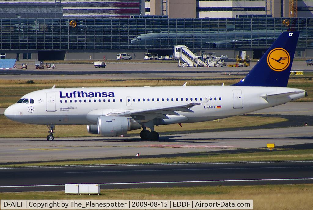 D-AILT, 1997 Airbus A319-114 C/N 738, Smaller LH Fleet Member