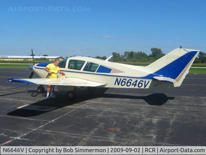 N6646V, 1970 Bellanca 17-30A Viking C/N 30292, On the ramp at Rochester, Indiana