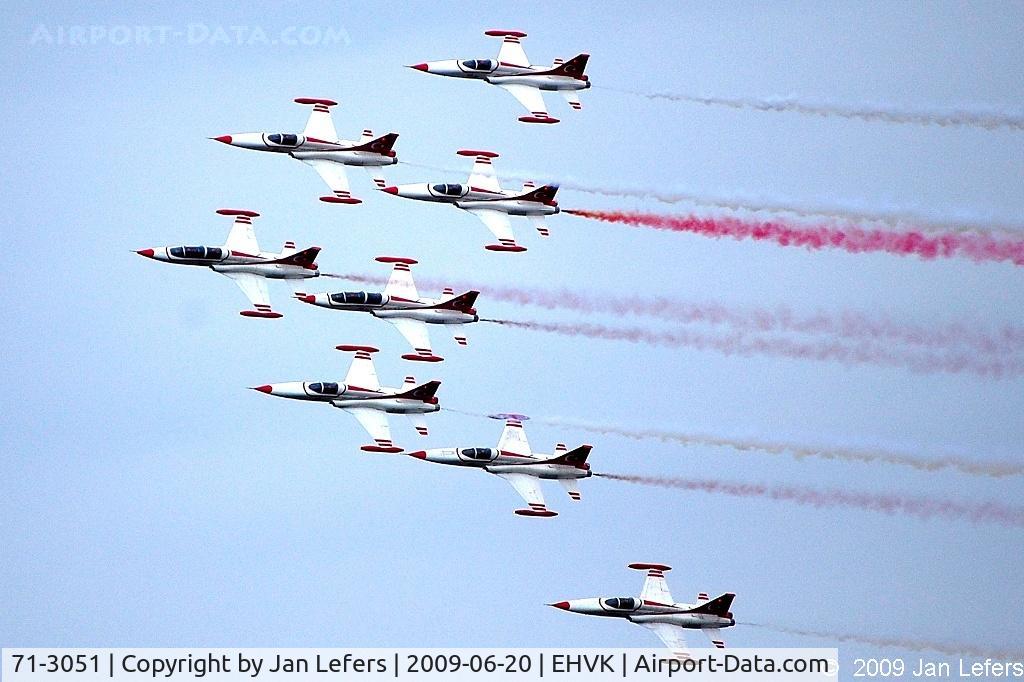 71-3051, 1971 Canadair NF-5A Freedom Fighter C/N 3051, Turkish Stars