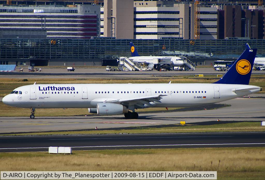 D-AIRO, 1995 Airbus A321-131 C/N 0563, Longest Short Haul Fleet Member of Lufthansa.