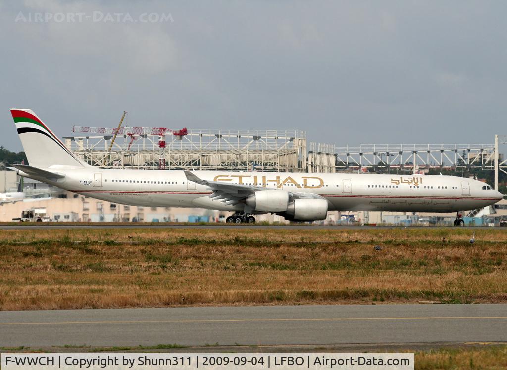F-WWCH, 2009 Airbus A340-642X C/N 1040, C/n 1040 - To be A6-EHL