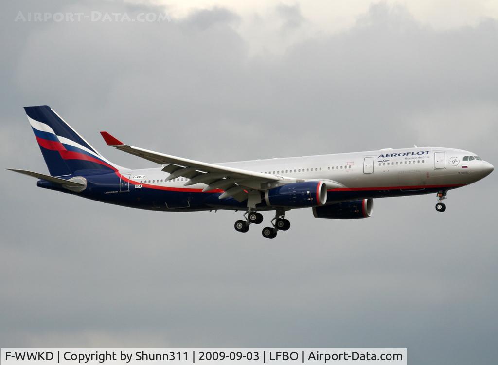 F-WWKD, 2009 Airbus A330-243 C/N 1047, C/n 1047 - To be VQ-BBG