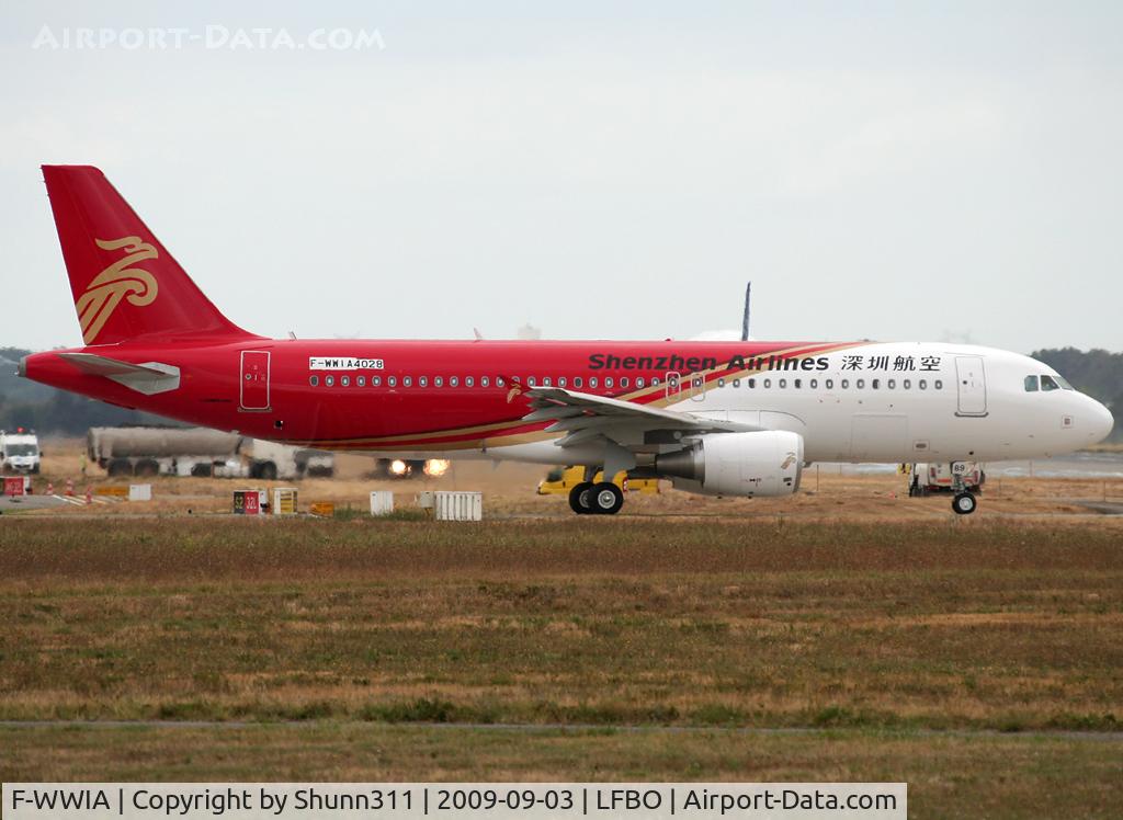 F-WWIA, 2009 Airbus A320-214 C/N 4028, C/n 4028 - to be B-6589
