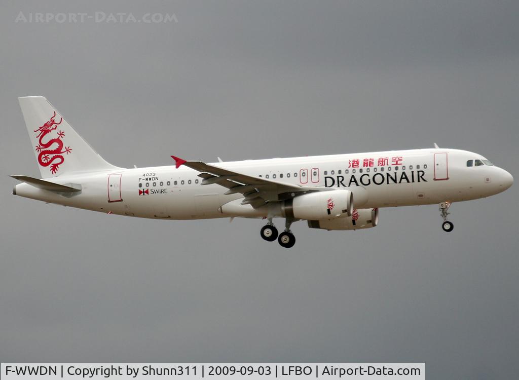 F-WWDN, 2009 Airbus A320-232 C/N 4023, C/n 4023 - To be B-HSO