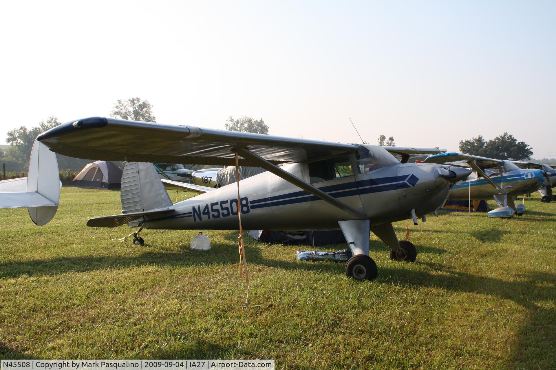 N45508, 1946 Luscombe 8A C/N 2035, Luscombe 8A