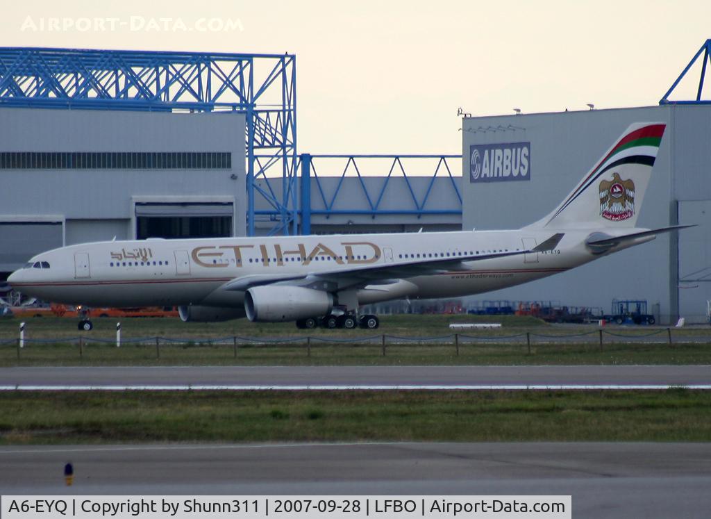 A6-EYQ, 2007 Airbus A330-243 C/N 868, Delivery day for it...
