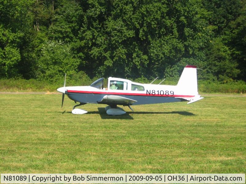 N81089, 1977 Grumman American AA-5B Tiger C/N AA5B0426, EAA breakfast fly-in at Zanesville, Ohio