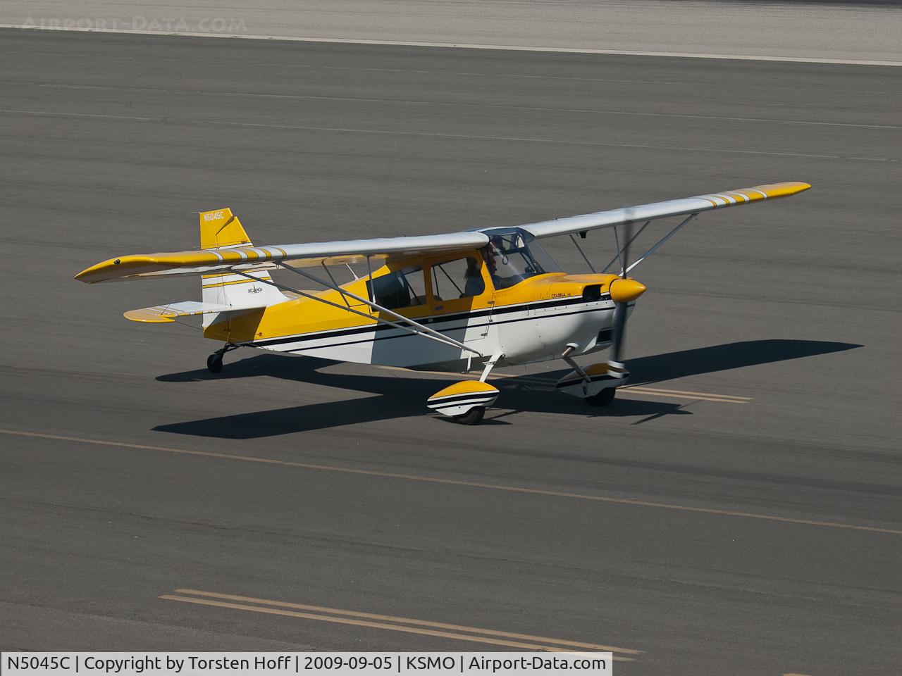 N5045C, 1979 Bellanca 7ECA Citabria C/N 1301-79, N5045C taxiing