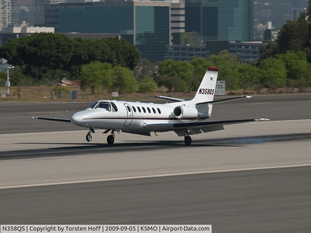 N358QS, 1998 Cessna 560 Citation Ultra C/N 560-0455, N358QS arriving on RWY 21