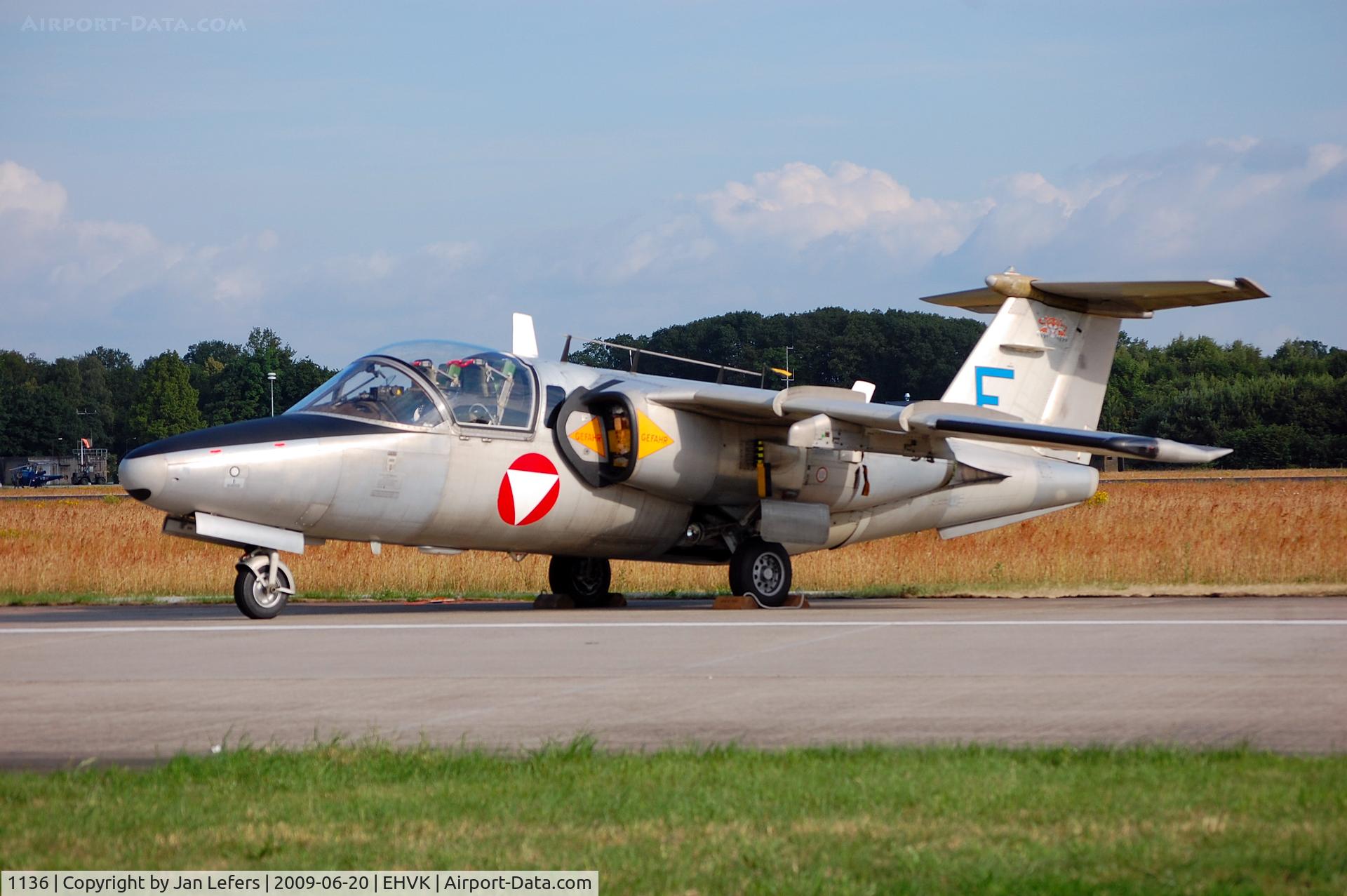 1136, Saab 105OE C/N 105436, Saab J-105A Austria Airforce