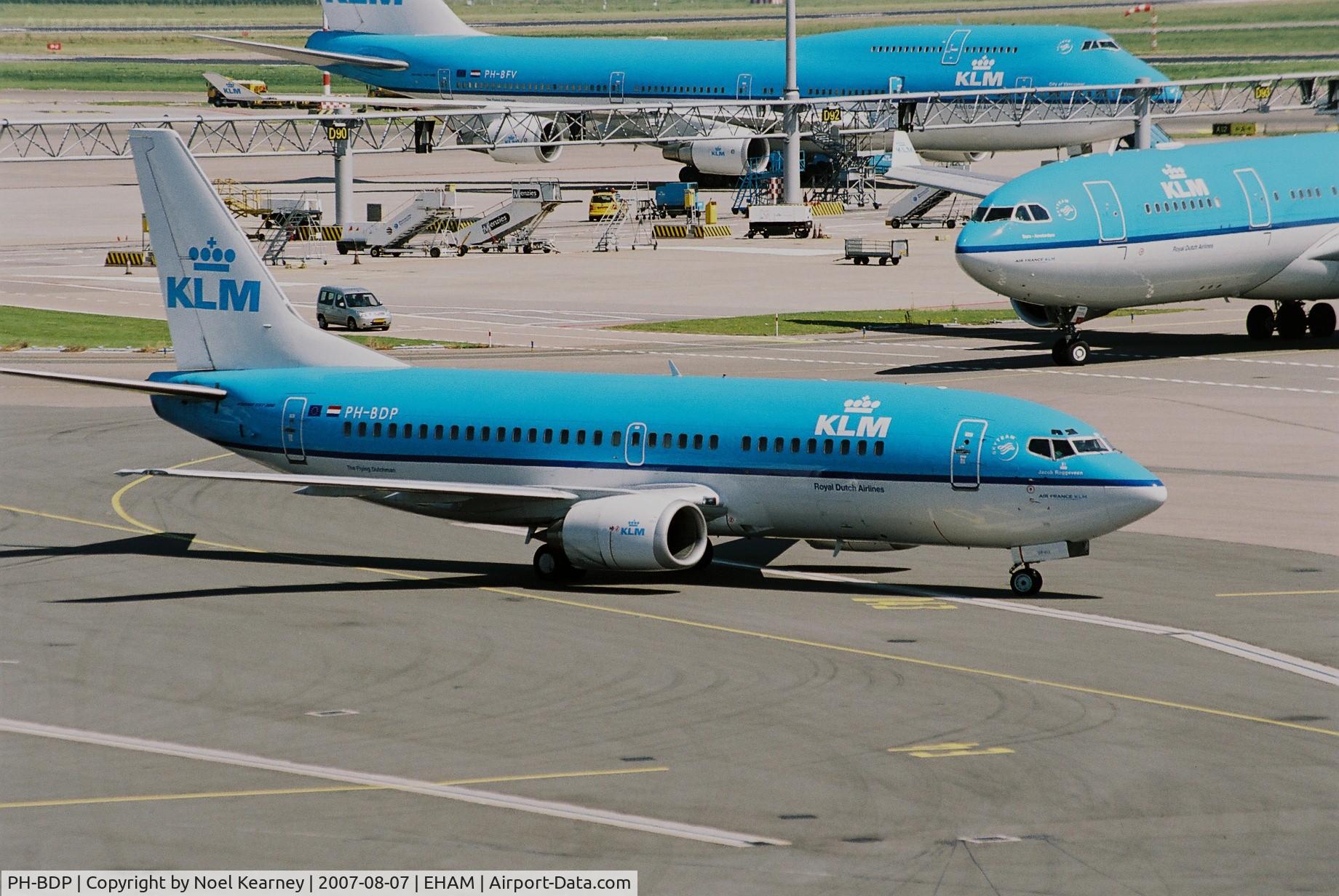 PH-BDP, 1989 Boeing 737-306 C/N 24404, From viewing terrace