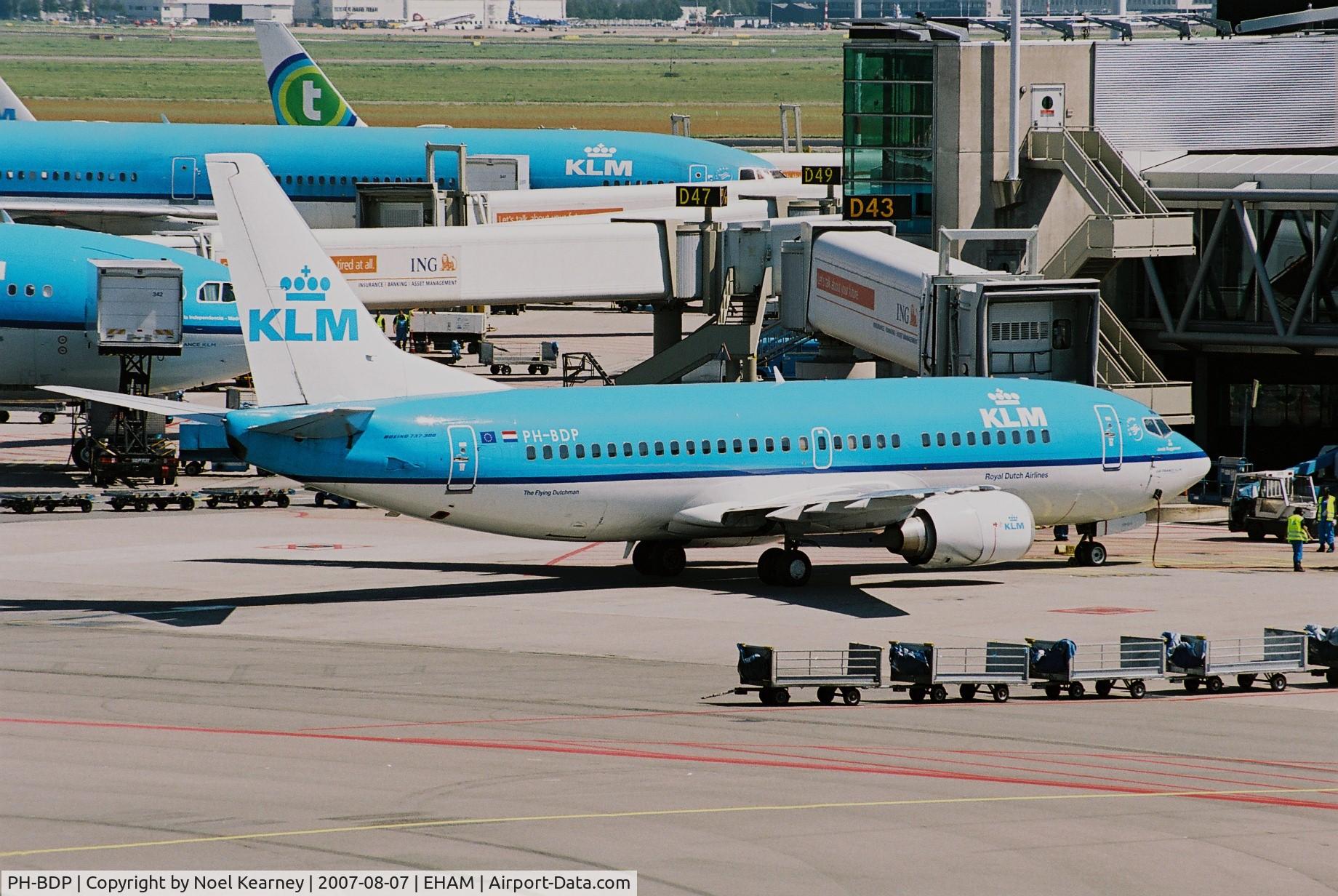 PH-BDP, 1989 Boeing 737-306 C/N 24404, From viewing terrace