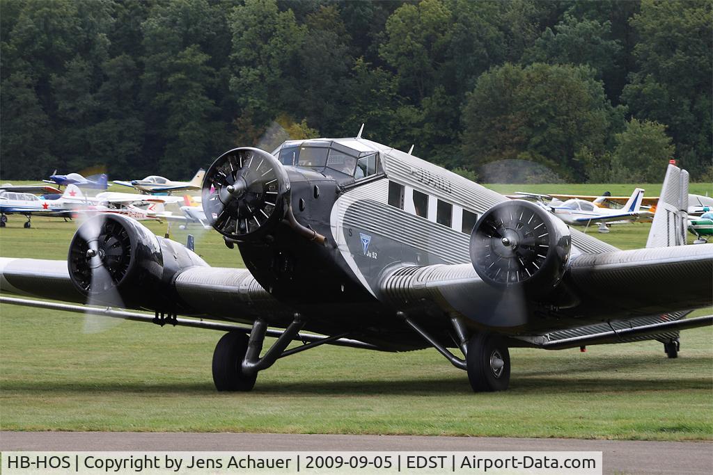HB-HOS, 1939 Junkers Ju-52/3m g4e C/N 6580, Junkers JU-52