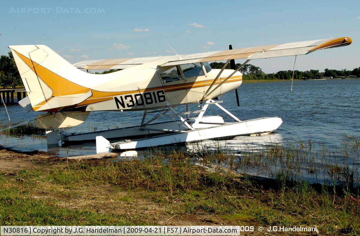 N30816, Maule MX-7-160 Sportplane C/N 19028C, Beached at Brown's Seaplane Base