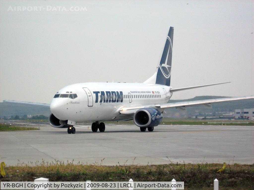 YR-BGH, 2003 Boeing 737-78J C/N 28438, Ready for Takeoff. DESTINATION LEMD