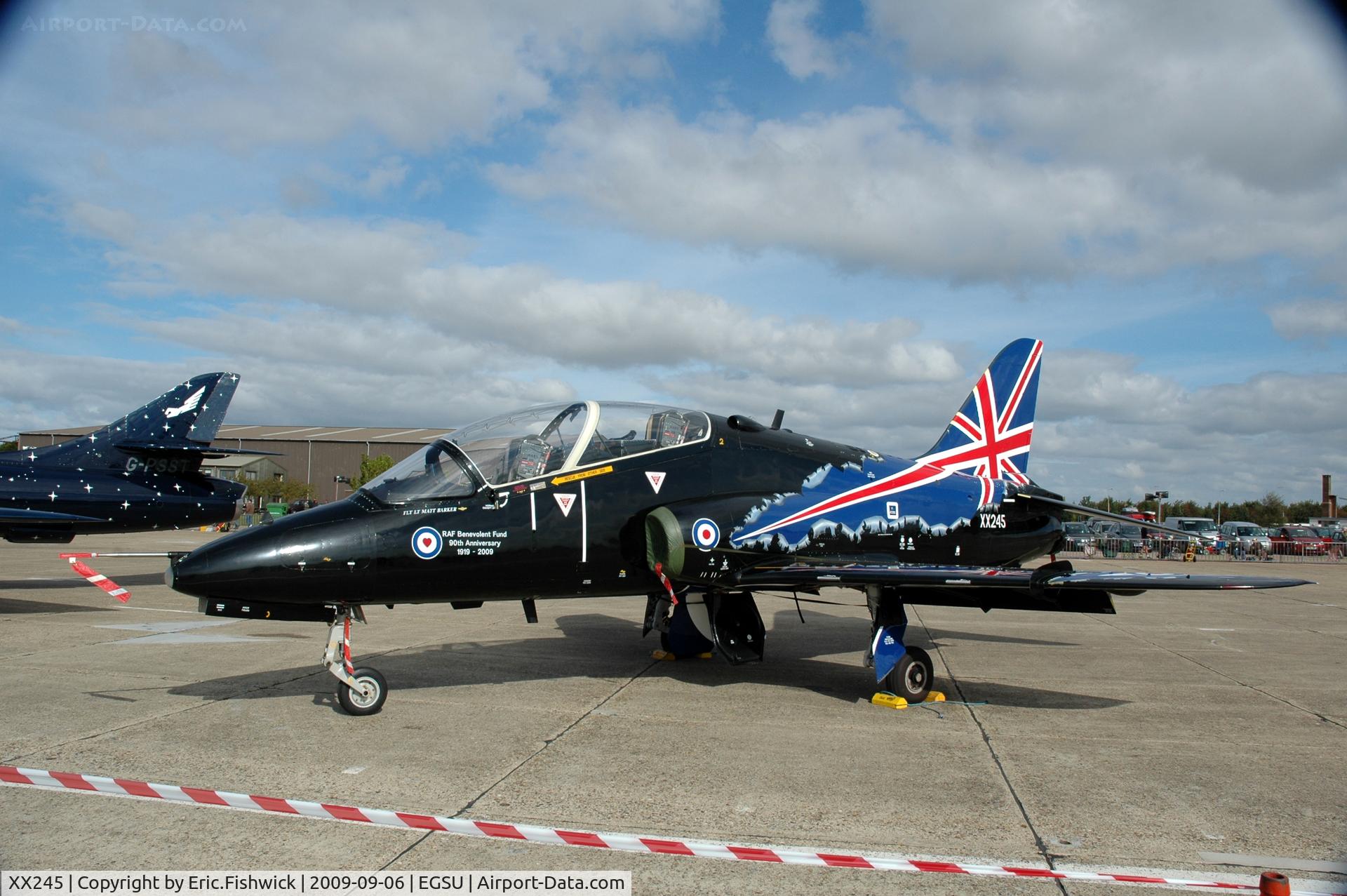 XX245, 1978 Hawker Siddeley Hawk T.1 C/N 081/312081, 1. XX245 - BAE Systems Hawk T1 at The Duxford Air Show Sep 09