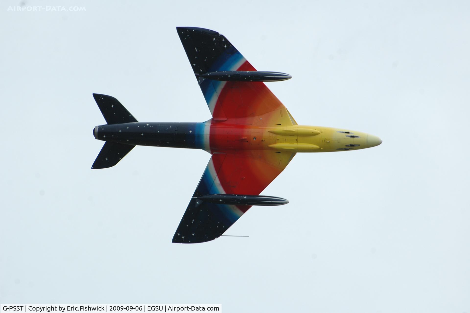 G-PSST, 1959 Hawker Hunter F.58A C/N HABL-003115, 4. Miss Demeanour at The Duxford Air Show Sep 09