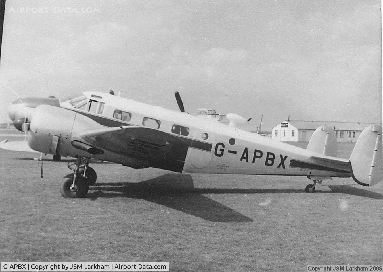 G-APBX, Beech C18S Expeditor C/N 269, C18S